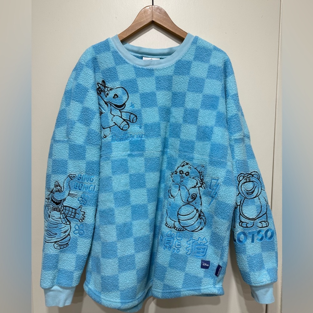Disney Parks Pixar Pals Sherpa Spirit Jersey Sz M